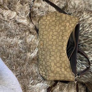 Used Real Coach Crossbody Bag